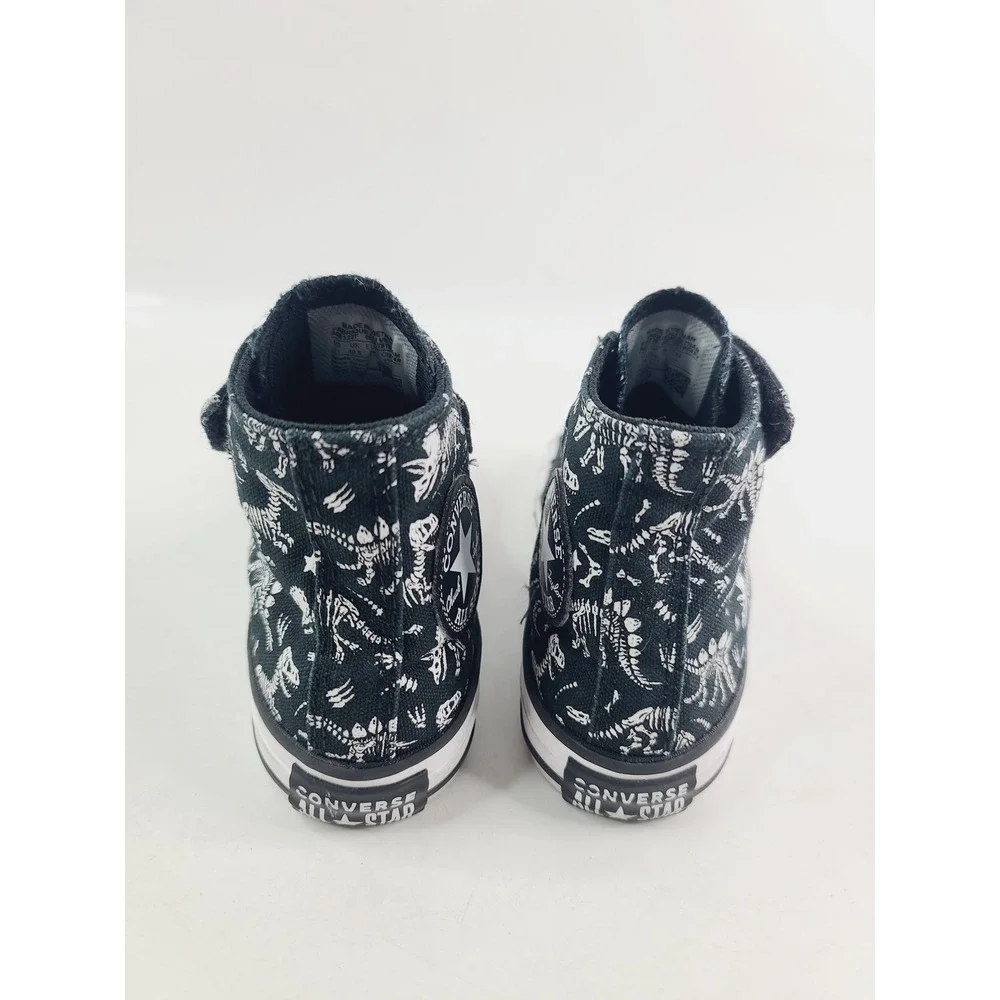 Converse, Textile Casual High-Top Sneakers, Youth , Size US 11, Black Color. A.H